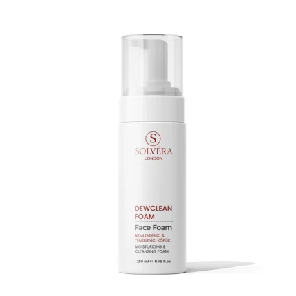 Solvéra London DewClean Foaming Facial Cleanser – 250 mL