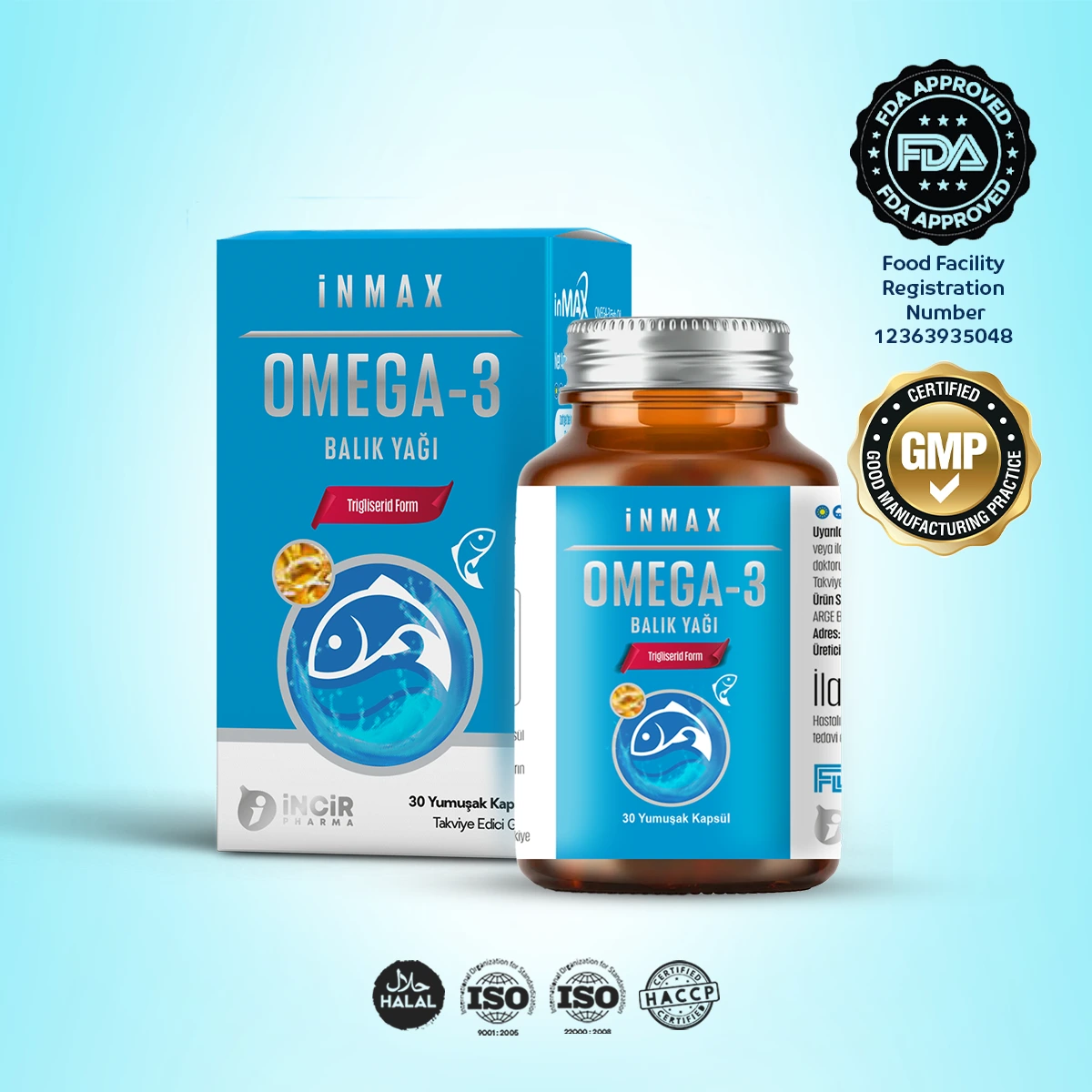 Omega-3 Dha – Epa 1000 Mg (Triglyceride) Form (ICELAND) Cold Water Fish ...